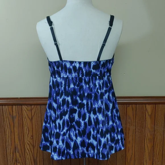 Leopard Print Sleeveless Pajama Set M - Picture 5 of 16